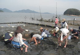 海の生き物も発見？！