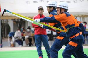 小型ポンプ操法