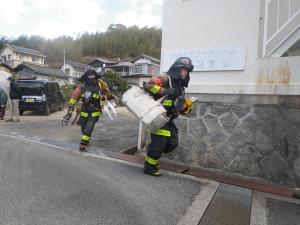 密集地火災防ぎょ訓練2