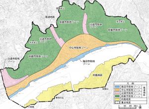重点地区区域図
