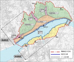 景観地区の区域