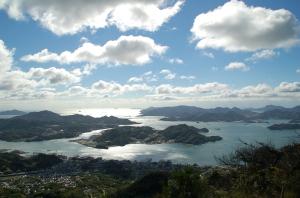 鳴滝山山頂付近